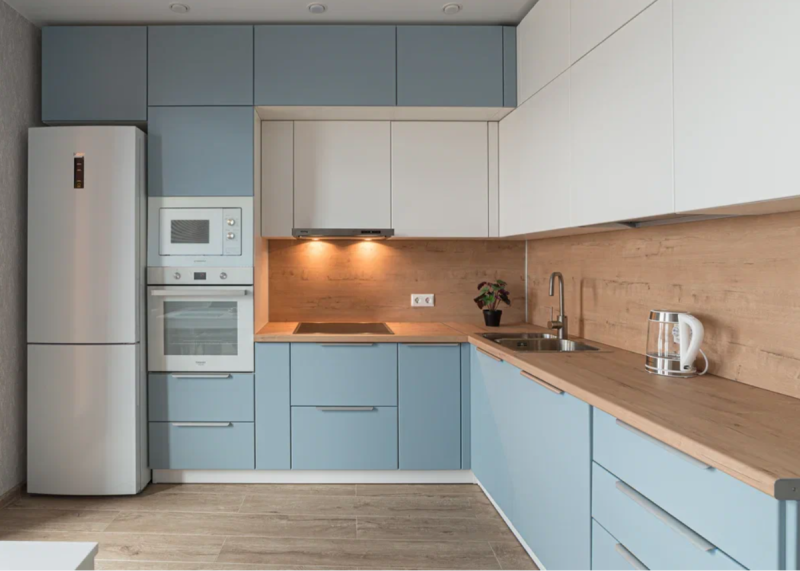 Ошибки в дизайн проекте кухни с антресолями