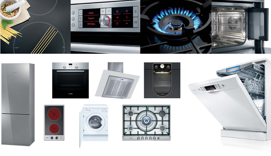 Скидки на кухню до 25% при покупке техники BOSCH от ПлазаРеал
