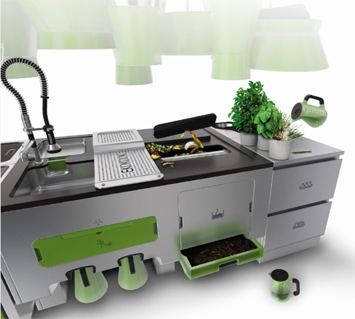 Мир кухонного дизайна: Домашний завод по переработке отходов от ПлазаРеал