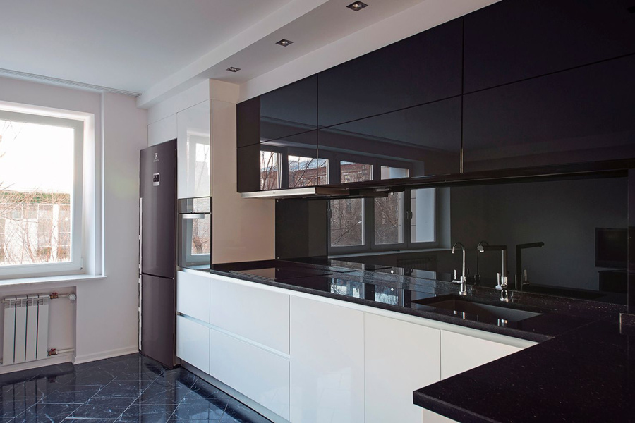 Кухня Nero + Bianco 2